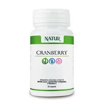 Natur Cranberry Integratore 30 Capsule