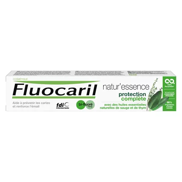 Fluocaril Natur'Essence Dentifrice Protection Complète 75ml