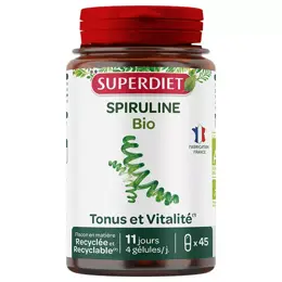 Superdiet Spiruline Bio 45 gélules