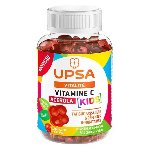 UPSA Acérola Vitamine C Kids 60 gommes