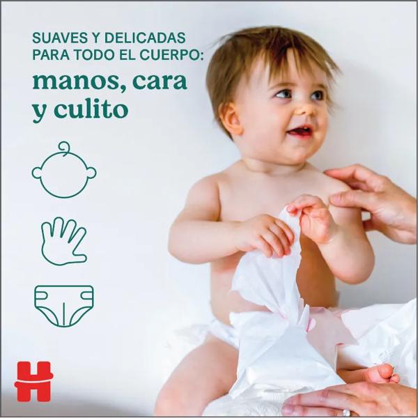 Huggies All Over Clean Babydoekjes 4x56 stuks