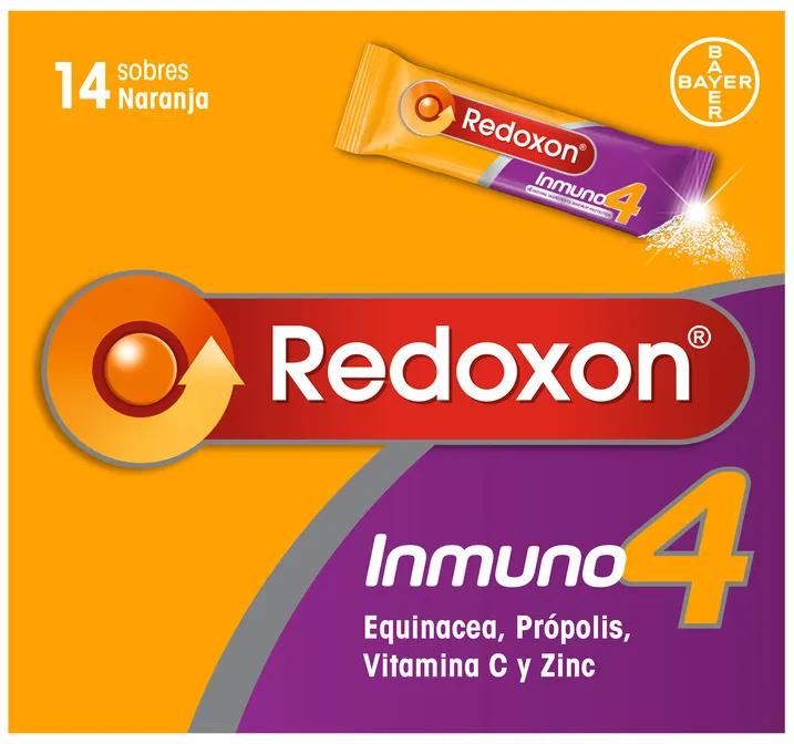 Redoxon Immuno 4 Vitamines et défenses 14 sachets