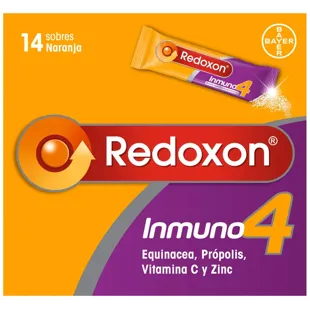 Redoxon Immuno 4 Vitaminen en Afweer 14 Sachets
