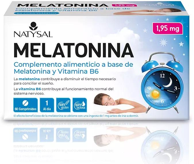Natysal Melatonina1,95 mg  60 Comprimidos