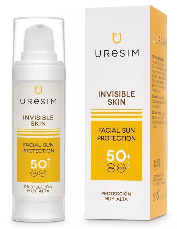 Uresim Invisible Skin Crème Solaire 50+ Visage 30ml