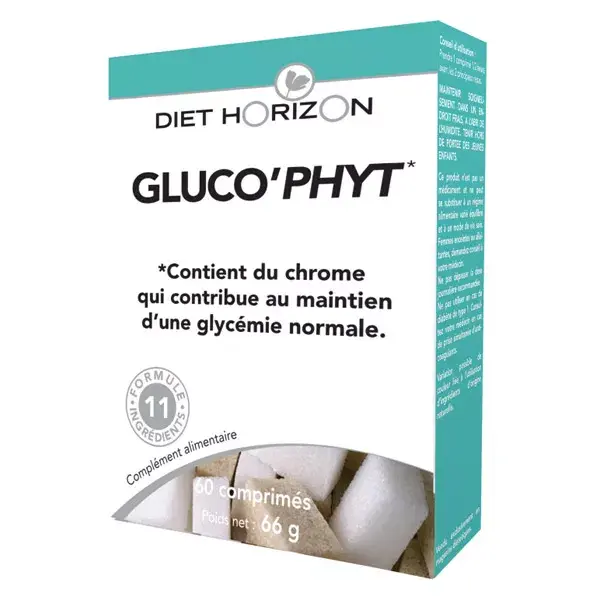 Diet Horizon Gluco'Phyt 60 comprimidos