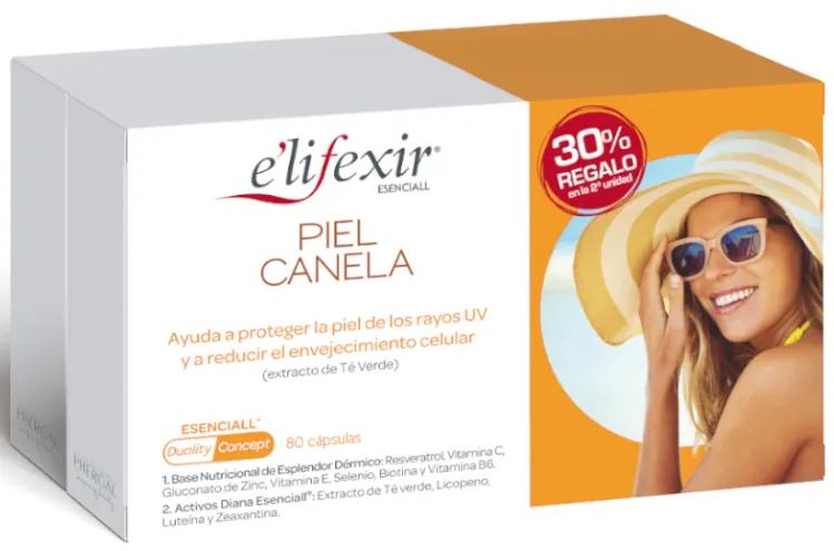 Elifexir Esenciall Skin Cinnamon Duplo 2 x 40 Kapseln