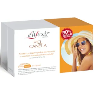 Elifexir Esenciall Skin Cinnamon Duplo 2 x 40 Kapseln
