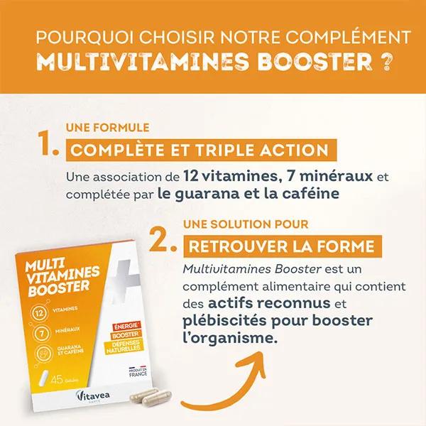 Vitavea Multi Vitamins Energy Booster Defensas Naturales 45 cápsulas