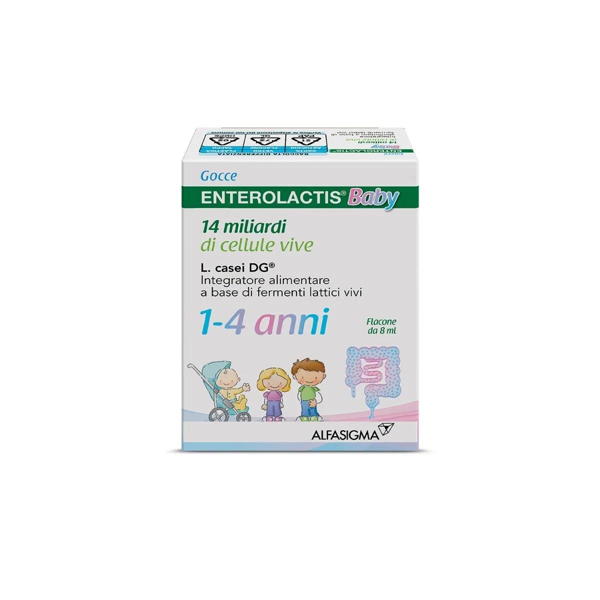 Enterolactis Baby Gocce Integratore Di Fermenti Lattici 8 ml