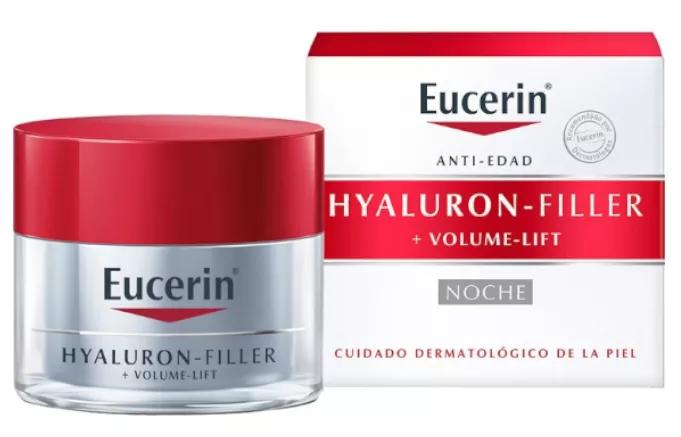 Eucerin Hyaluron Filler Volume Lift Pele Seca Creme de Noite 50ml