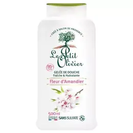 Le Petit Olivier - Gelée De Douche - Fleur D'Amandier - Sans Savon 500ml