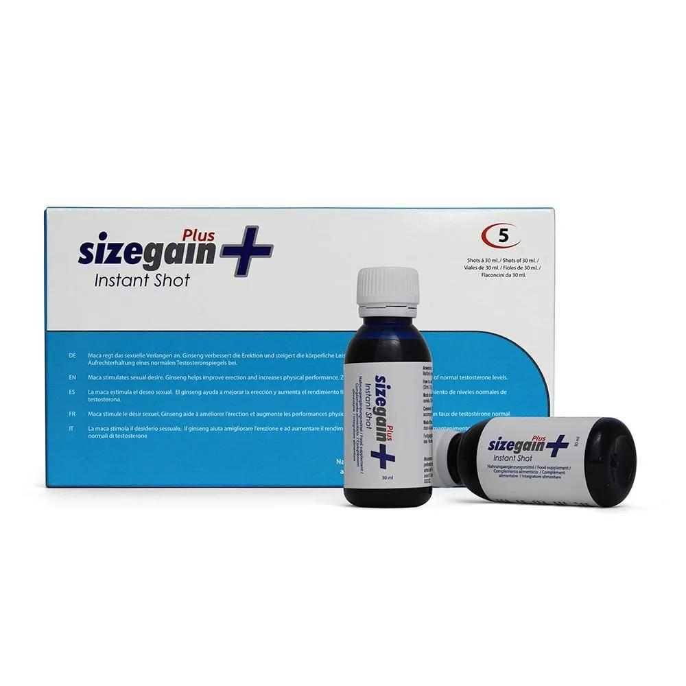 Sizegain Plus Instant Shot Integratore Naturale Contro Disfunzione Erettile 5 Flaconcini