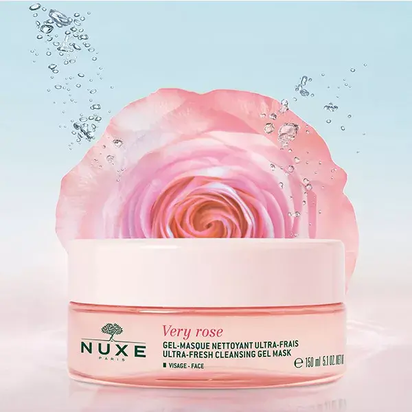 Nuxe Very Rose Gel Mascarilla Ultra Limpiadora Bote 150ml