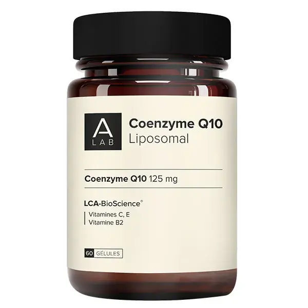 A-Lab Coenzyme Q10 Liposomale - Antioxydant, Anti-Age, Santé Cardiovalsculaire - 60 gélules