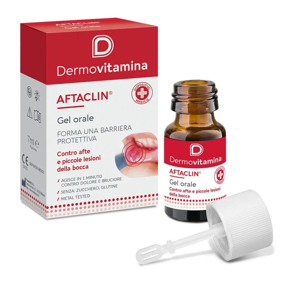 Dermovitamina Aftaclin Gel Orale Antiafte 7 ml