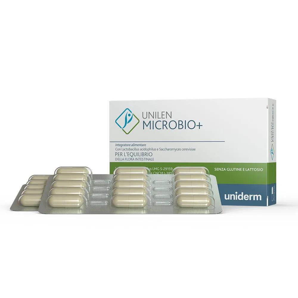 Unilen Microbio+ Integratore Regolarità Intestinale 30 Capsule