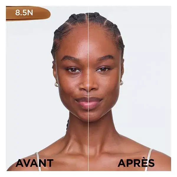 L'Oréal Paris Accord Parfait Fond de Teint Fluide Fondant Perfecteur 8.5N Noix de Pécan 30ml