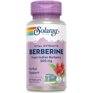 Solaray Super Berberin 500 mg 60 vegetarische Kapseln