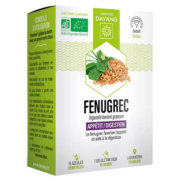 Dayang Fenugrec Bio 15 comprimidos