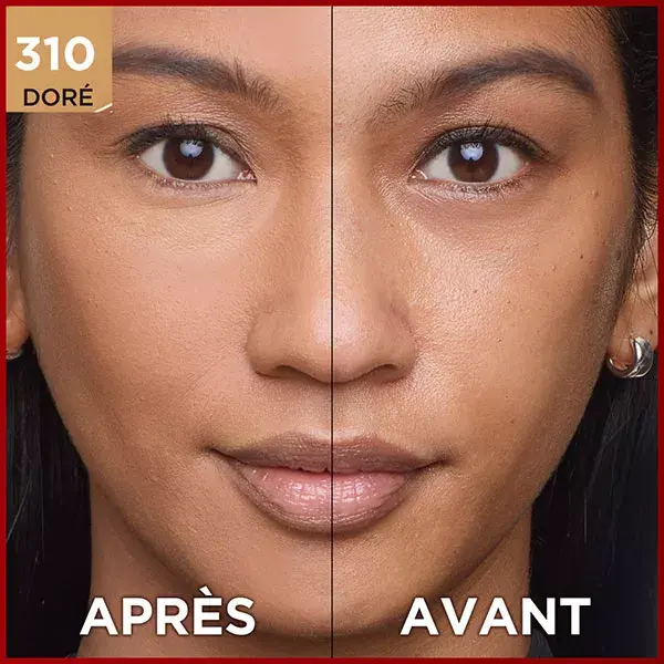L'Oréal Paris Infaillible 32h Fond de Teint Matte Cover N°310 Sous-Ton Doré 30ml