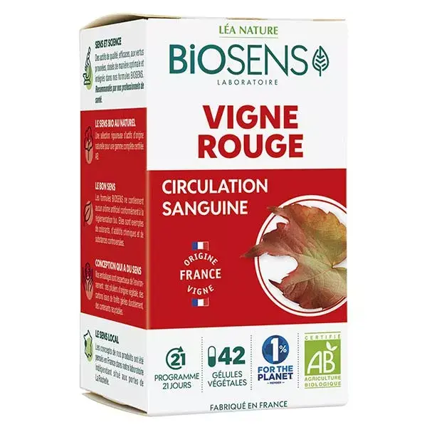 Biosens Vite Rossa Bio 42 capsule vegetali