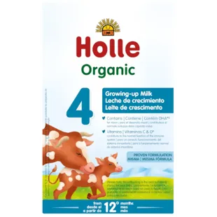 Holle Organic Leche de Crecimiento 4 +12m 600 gr
