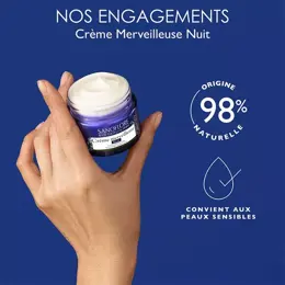 Sanoflore Crème Merveilleuse Nuit Soin Peeling Anti-Rides Bio 50ml