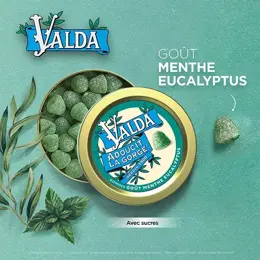 Valda Sucres Menthe eucalyptus - 140 g