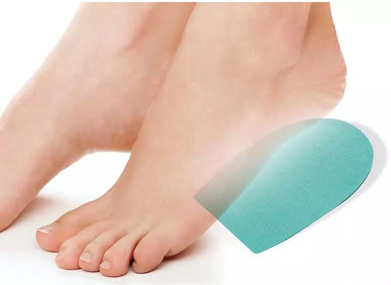 Mit Comforsil gefütterte Fersenpolster für Restgröße L