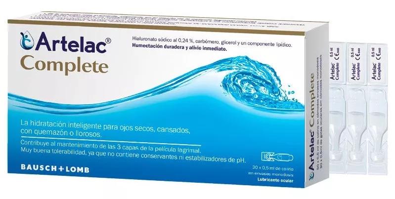 Artelac Compleet Oculair Glijmiddel 30 Unidoses x 0,5ml