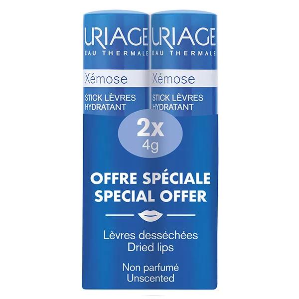 Uriage Xemose Stick Labial Hidratante Set de 2 x 4g