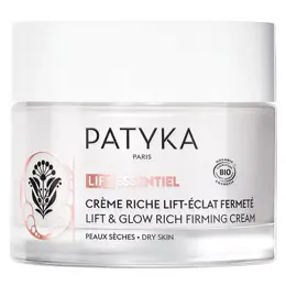 Patyka Lift Essentiel Crème Riche Lift-Éclat Fermeté Bio 50ml