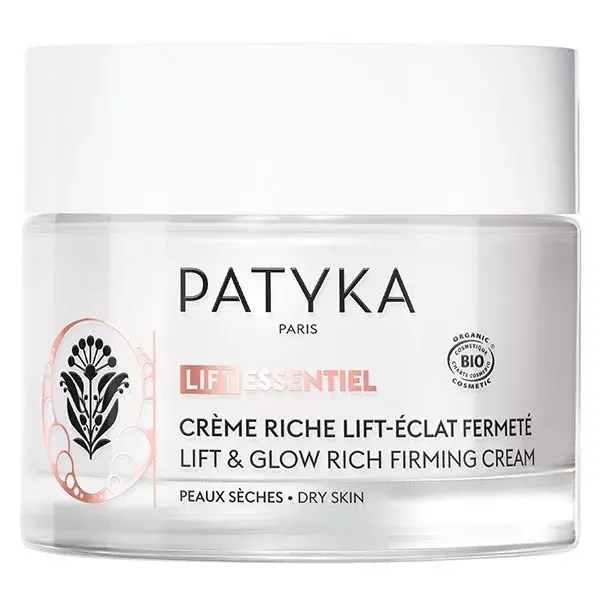 Patyka Lift Essentiel Rich Lift-Radiance Firming Cream Organic 50ml