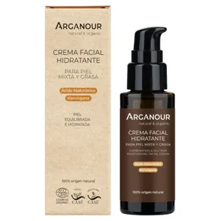 Arganour Moisturizing Cream for Combination and Oily Skin 50 ml