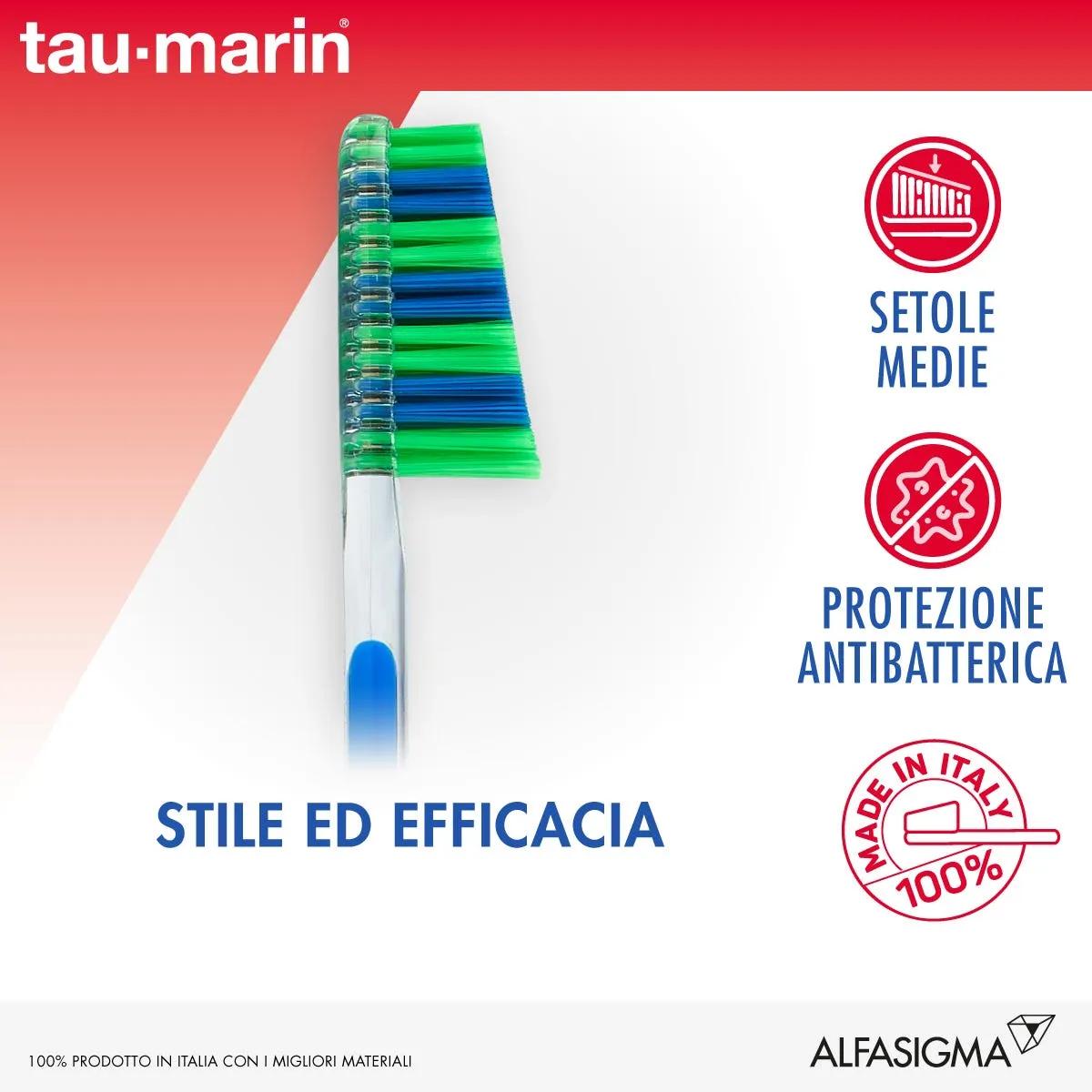 Tau-Marin Spazzolino Scalare 33 Medio Antibatterico