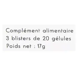 Belle & Bio Complexe Fortifiant Cheveux Bio 60 gélules