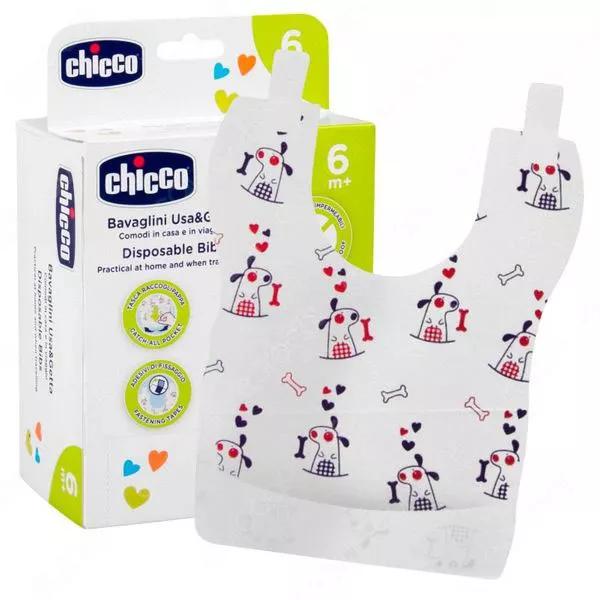 Chicco biologisch afbreekbare slabbetjes voor eenmalig gebruik 36 stuks