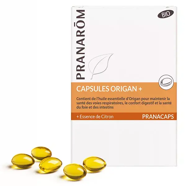 Pranarom Origan+ Bio 30 capsules