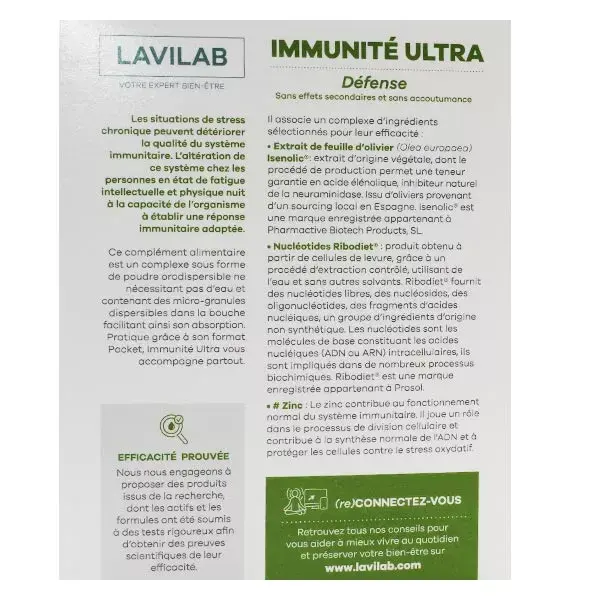 NMC Lab' Immunité Ultra' 28 sticks