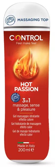 Control Gel de Massagem  Hot Passion 200 ml