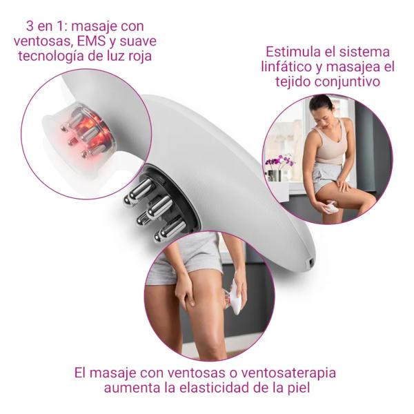 Massaggiatore corpo Medisana VC 150 con ventose, infrarossi ed EMS