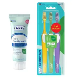 Tepe Kit Hygiène Bucco Dentaire Adulte 2