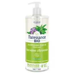 Natessance Shampoing Douche Verveine Citronnée 1L