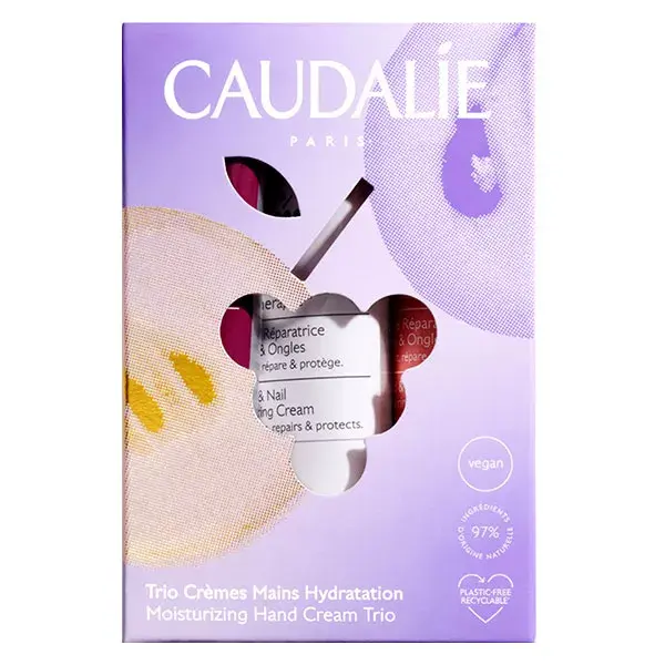 Caudalie Trio Hydrating Hand Creams