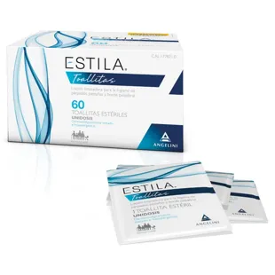 Estila Eyelid and Eyelash Wipes 60 units