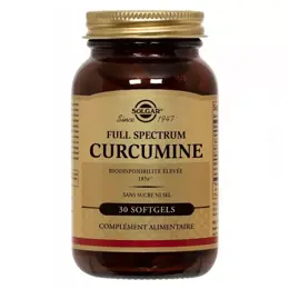 Solgar Curcumine Full Spectrum 30 Softgels