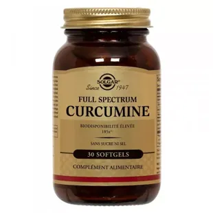 Solgar Curcumine Full Spectrum Integratore Alimentare 30 Softgels