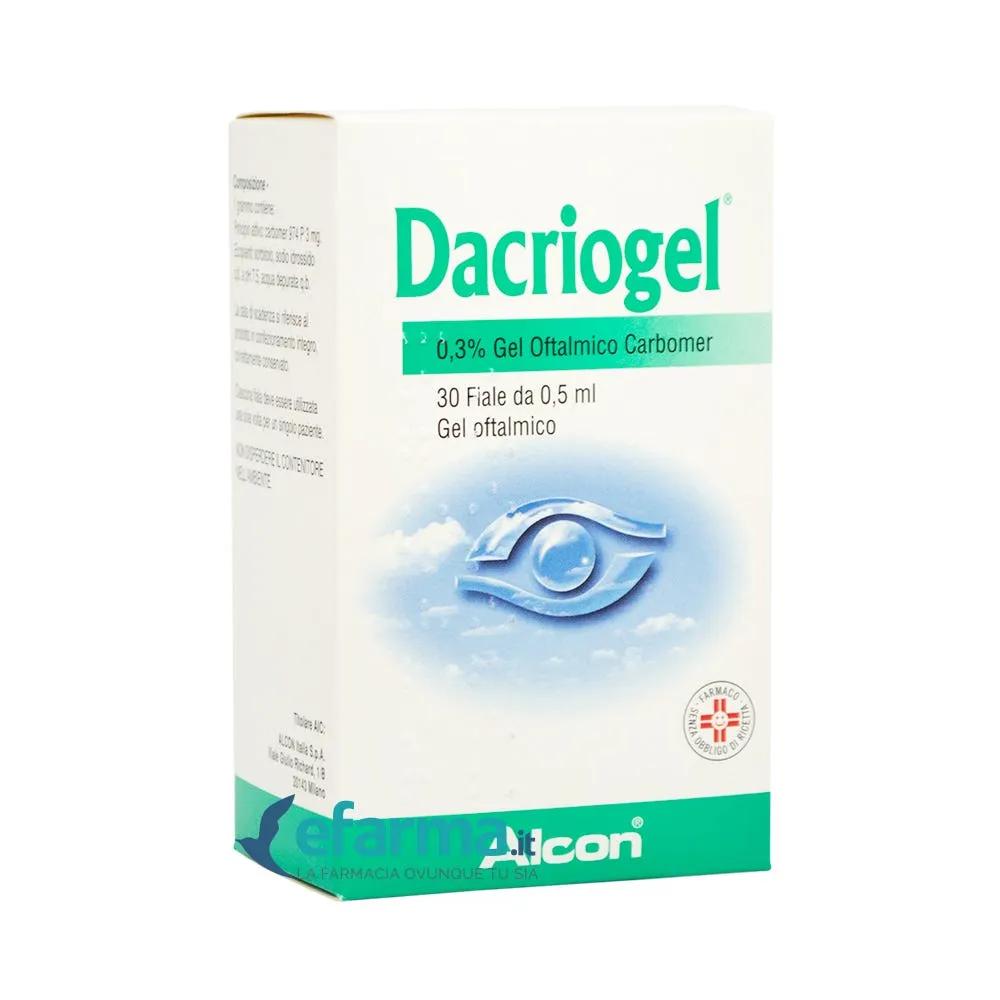 Dacriogel Gel  0,3% Carbomer 30 Fiale 0,5 ml