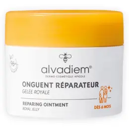 Alvadiem Onguent Réparateur Irritations Gerçures et Fendillements 50ml